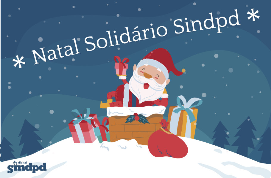 Sindpd lança a 8ª edição da campanha Natal Solidário