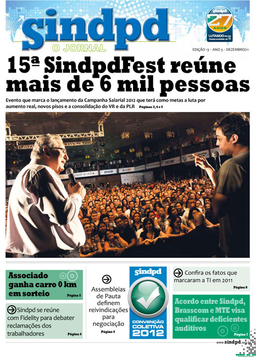 Jornal Sindpd 01/12/2011