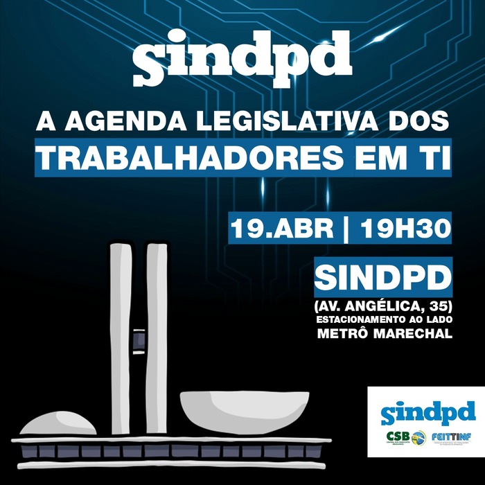 SINDPD realiza encontro com trabalhadores nesta terça-feira (19)
