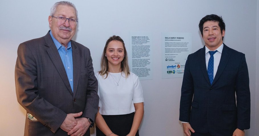 Com apoio do Sindpd, Sala Darcy Ribeiro  inaugurada em campus da PUC-SP