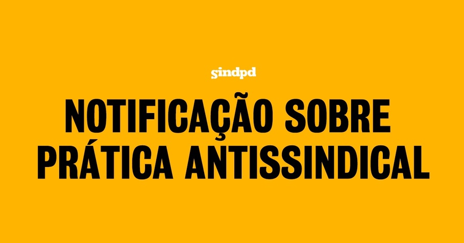 Notificao sobre Prtica Antissindical