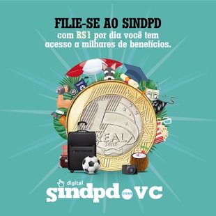Sindpd com VC: Associe-se ao Sindpd e conheça todos os benefícios