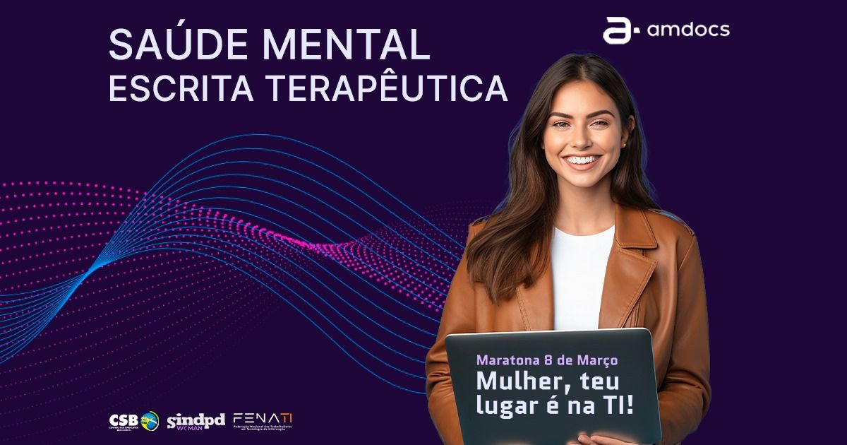 Saúde mental é tema de palestra para funcionárias da Amdocs Brasil