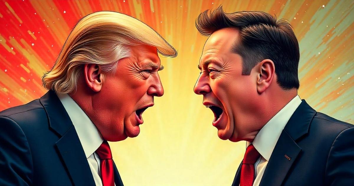 A midiática aliança entre Donald Trump e Elon Musk desmoronou dramaticamente nos últimos dias, transformando-se em uma guerra aberta com acusações explosivas.