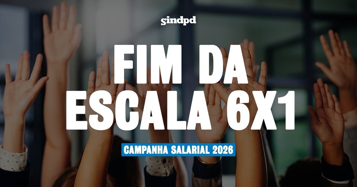 Fim da escala 6×1 é uma das prioridades na Campanha Salarial 2026