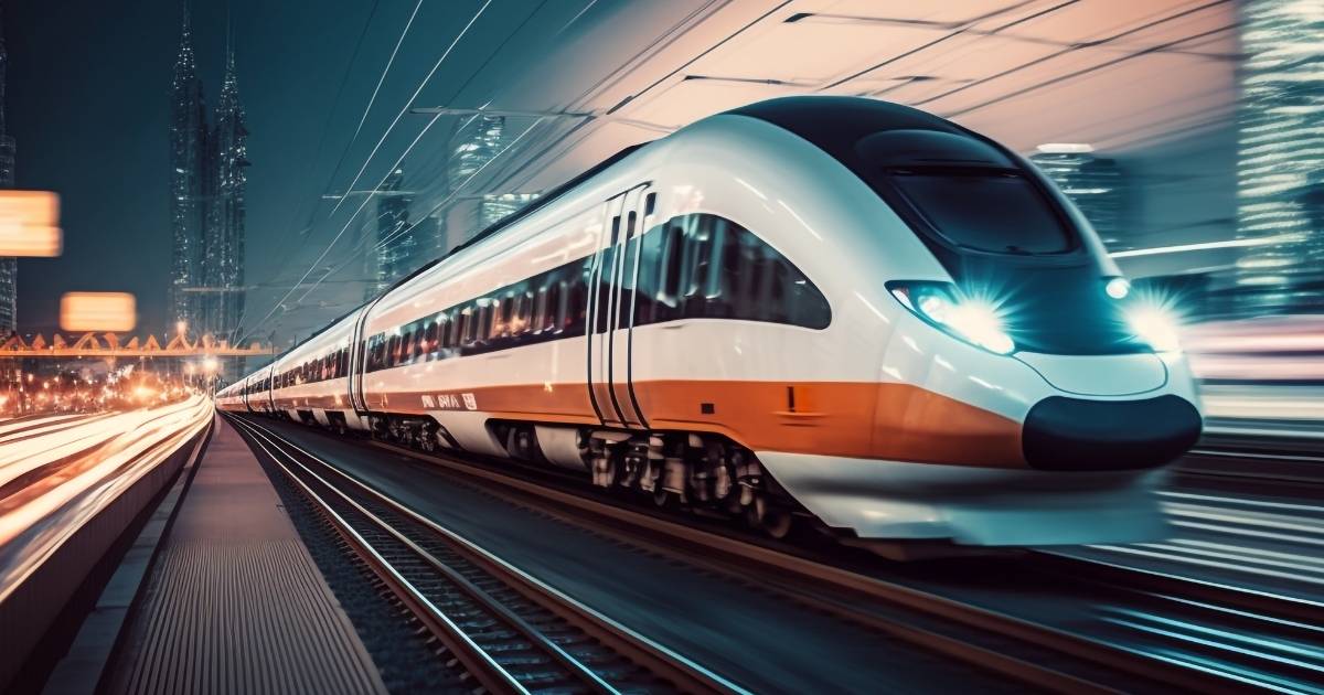 A China deve colocar em operação comercial, em 2026, o CR450, novo trem de alta velocidade desenvolvido para atingir até 450 km/h.