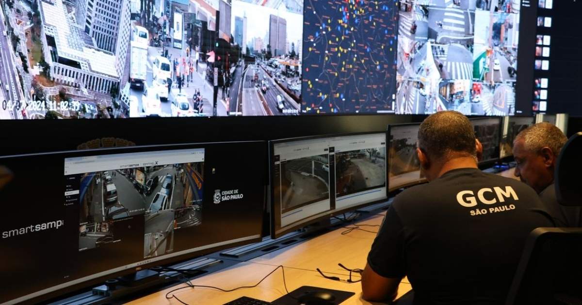 "Vigia, mas não protege": O programa Smart Sampa não contribuiu para reduzir crimes como furto, roubo e homicídio na cidade de São Paulo.
