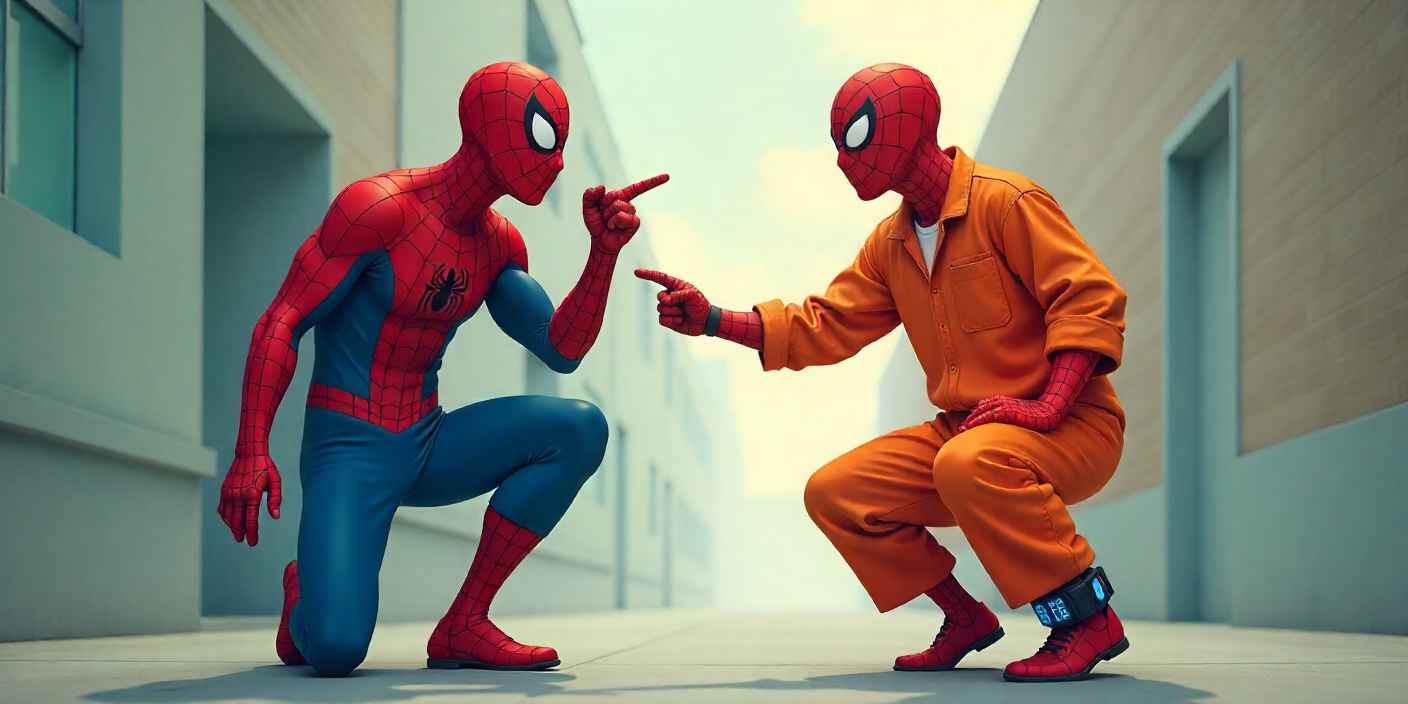 A tornozeleira eletrônica tem uma origem curiosa que passa longe dos tribunais: os quadrinhos do Homem-Aranha.