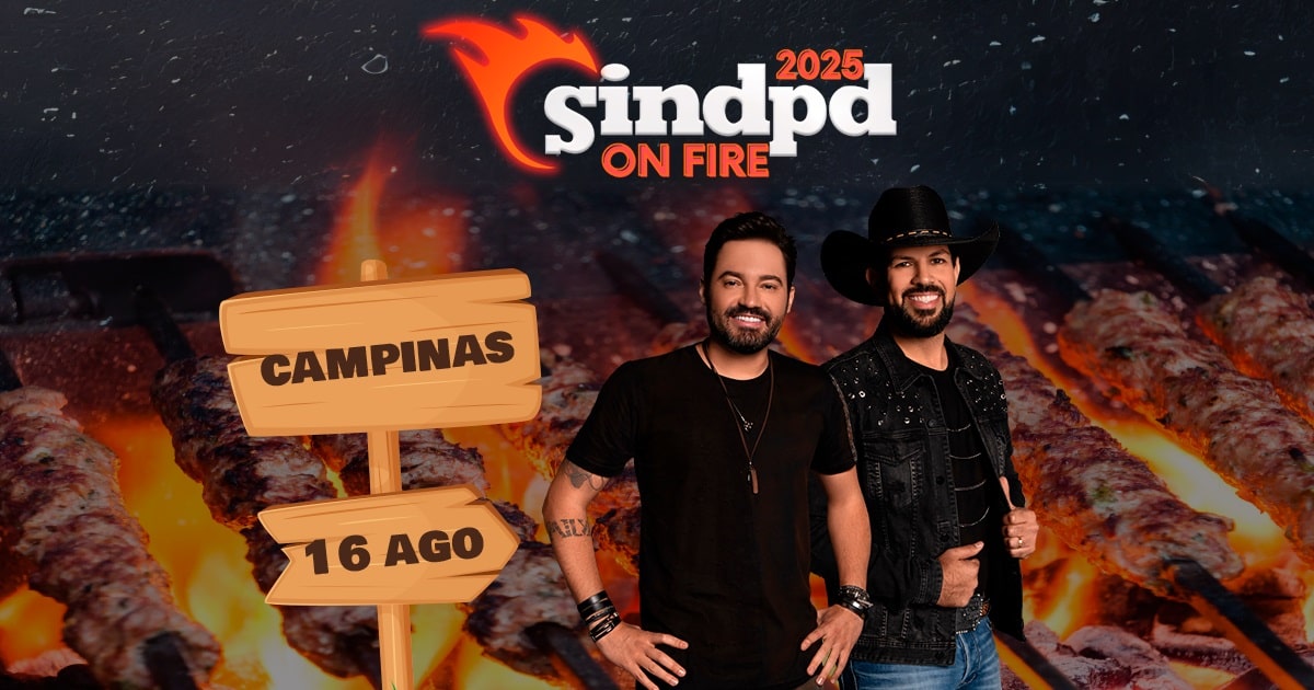 Últimos dias! Emita seu ingresso para o Sindpd On Fire Campinas!