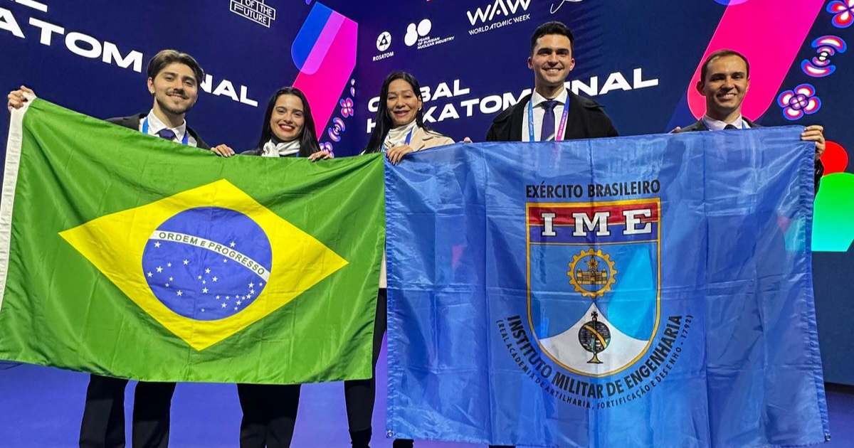 A equipe brasileira TupiTech, formada por estudantes do IME, alcançou uma conquista inédita ao vencer a etapa mundial do Global HackAtom 2025.