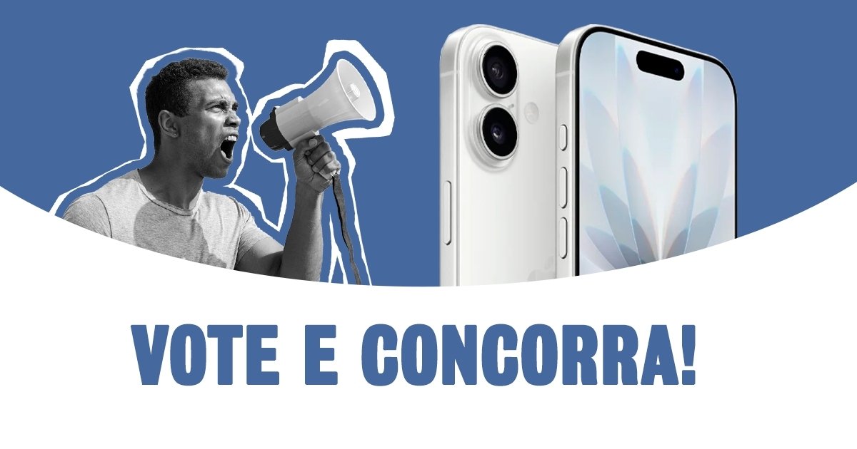 Participe da assembleia de pauta e concorra a dois iPhones 17