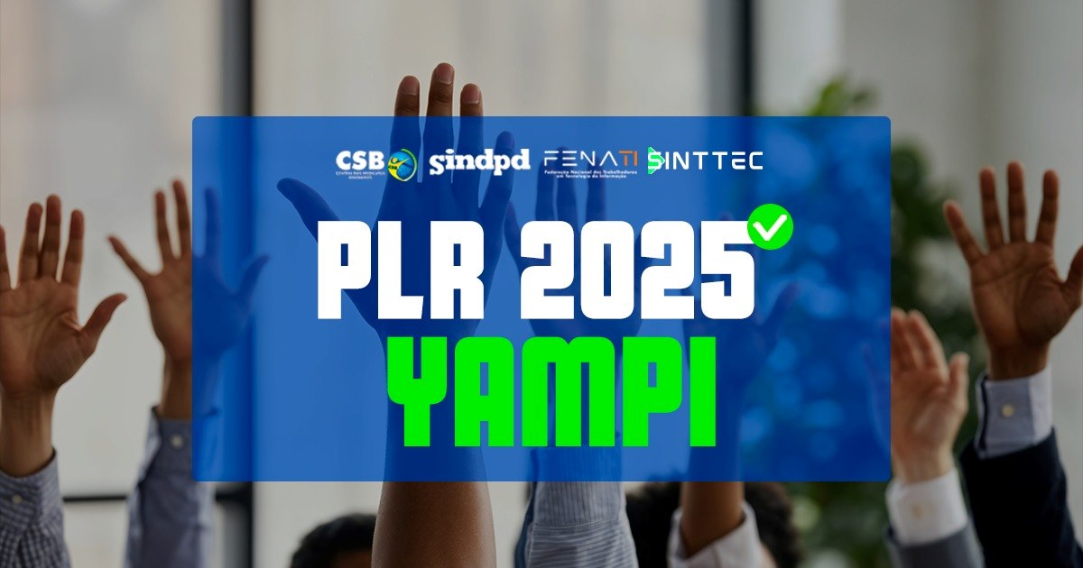 No dia 14 de novembro, os trabalhadores da Yampi participaram de uma assembleia virtual sobre PLR para 2025.