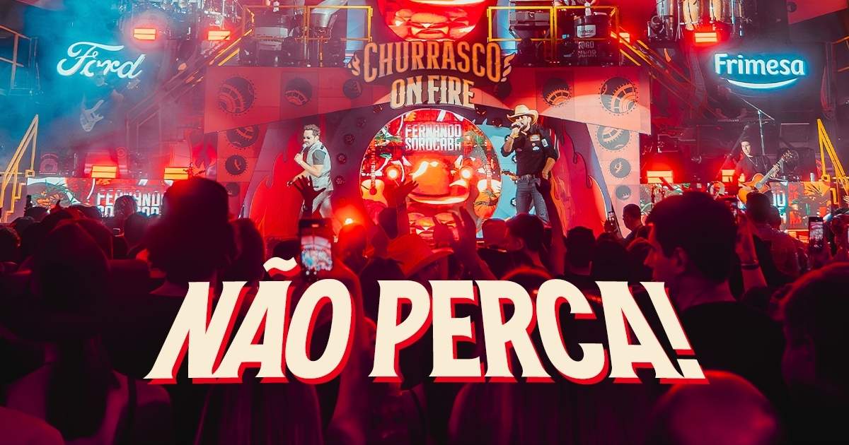 Open churrasco com Fernando & Sorocaba agita feriado em São Paulo
