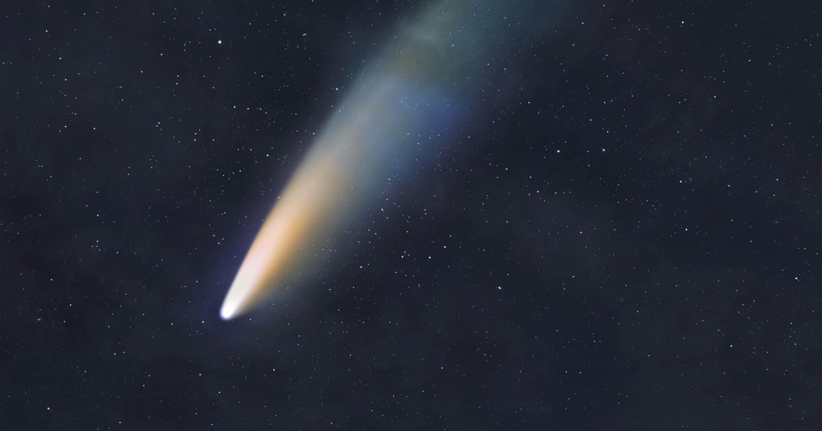 Novas imagens do 3I/ATLAS, obtidas por telescópios na Terra, chamaram atenção ao revelar detalhes bem definidos de sua coma e cauda.