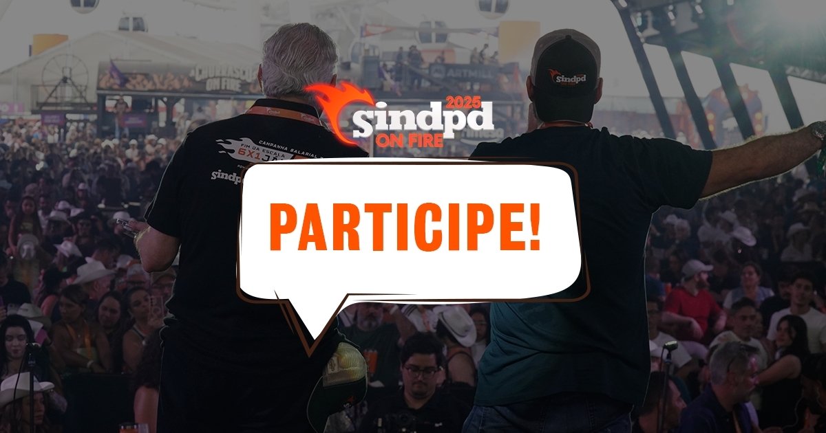 Pesquisa Sindpd On Fire: Queremos saber a sua opinião