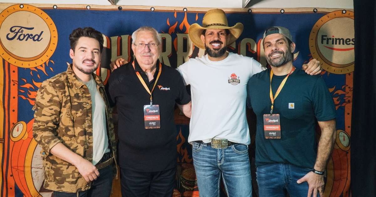 Sócios do Sindpd lotam camarim de Fernando & Sorocaba no Sindpd On Fire