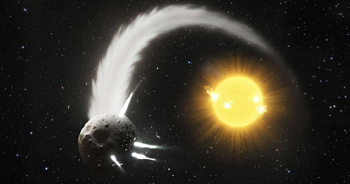 Novas análises apontam que o cometa 3I/ATLAS pode estar recoberto por estruturas semelhantes a “vulcões de gelo” em plena atividade.