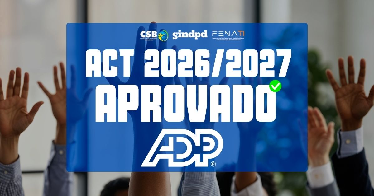 Trabalhadores da ADP conquistam aumento de 28% no piso