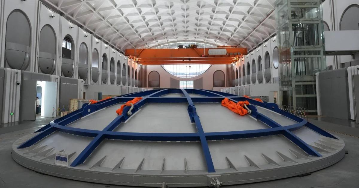 A China está prestes a colocar em operação a centrífuga mais poderosa já desenvolvida para pesquisas científicas.