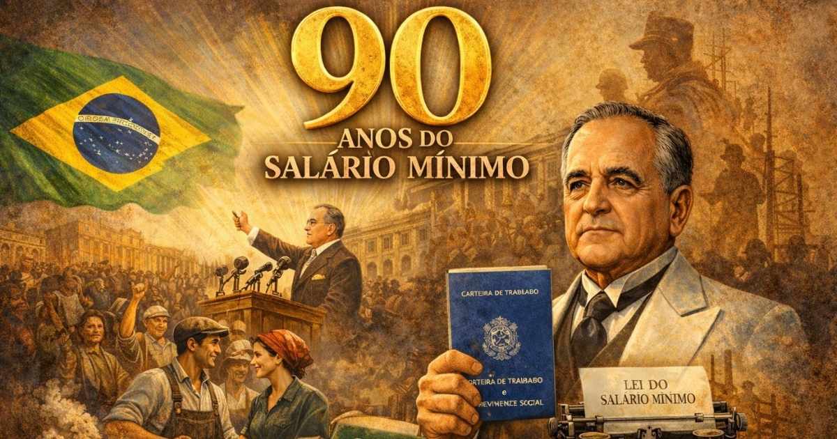 Pilar da proteção social no Brasil, salário mínimo completa 90 anos