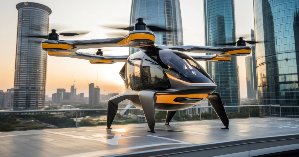 A proposta é estruturar pontos estratégicos para viabilizar a operação dos eVTOLs em grandes centros urbanos.