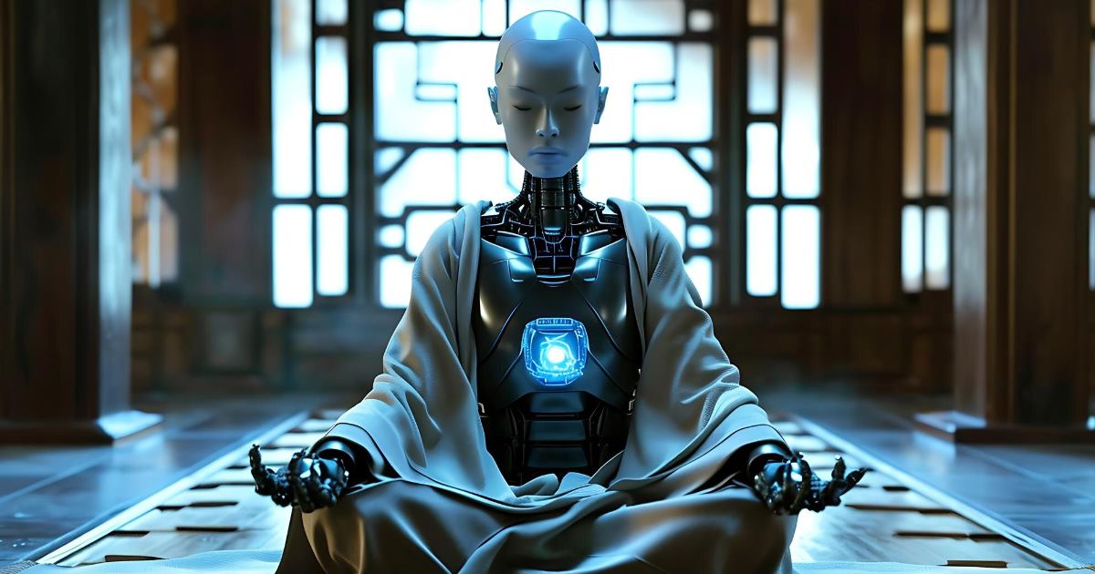 Pesquisadores da Universidade de Kyoto apresentaram nesta semana um robô humanoide com IA projetado para atuar como monge budista.