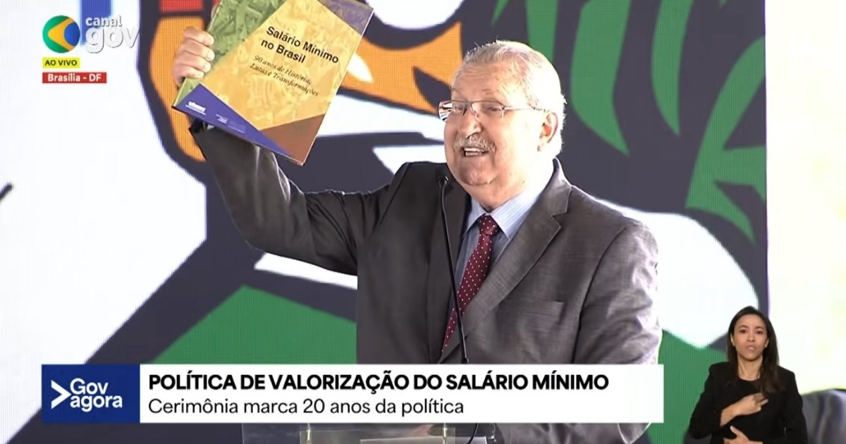 Foi lançado nesta terça-feira (10), em Brasília, o livro “Salário Mínimo no Brasil: 90 anos de História, Lutas e Transformações”.