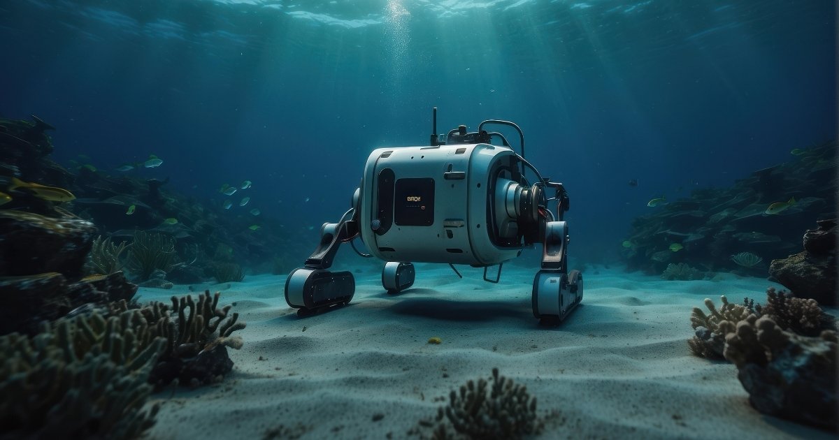 robo-com-ia-limpeza-fundo-do-mar