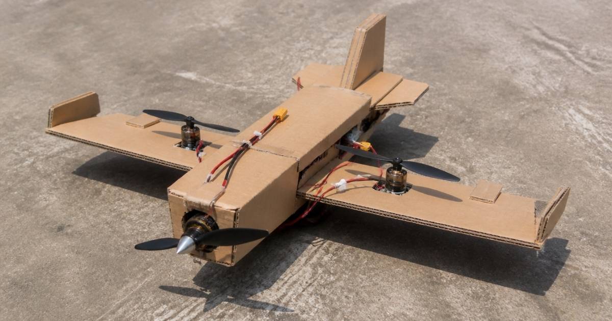 japao-cria-drones-de-papelao-100-km-h