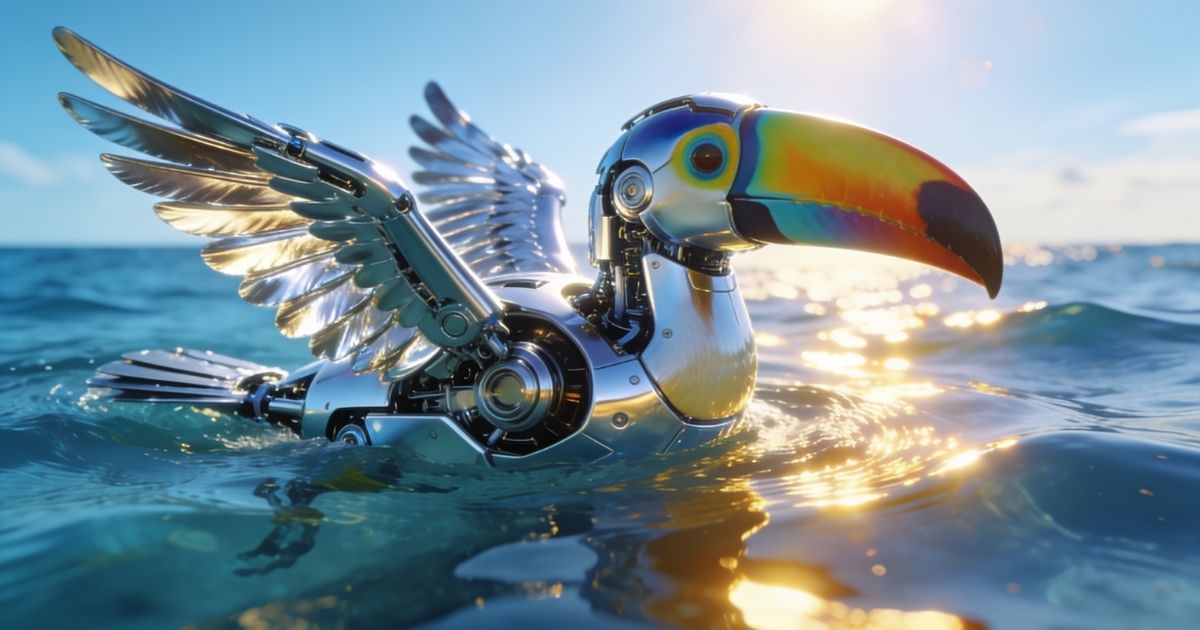 robo-ave-voar-mergulhar-estudar-oceanos